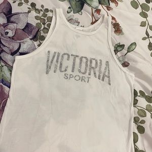 VICTORIA SPORT white tank Size small